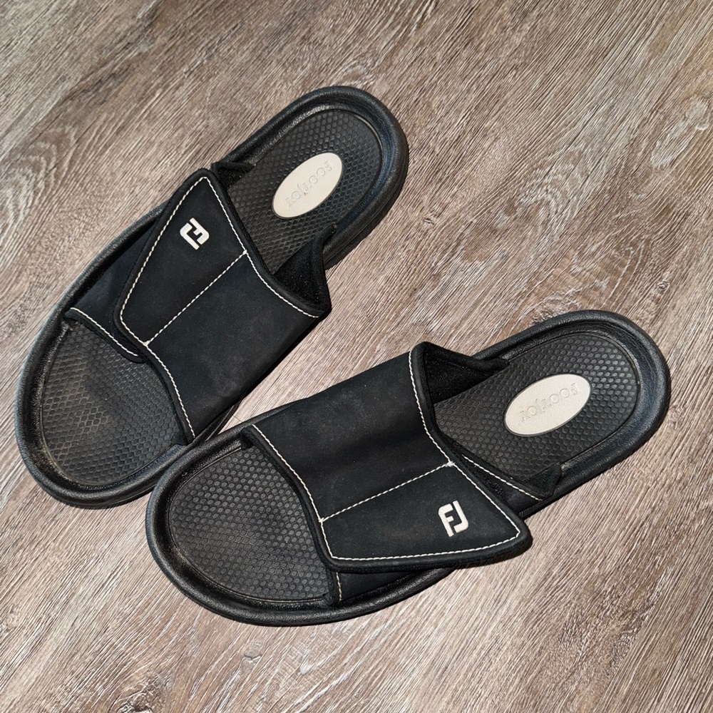 FootJoy Black Men's size 13 Slide Sandals